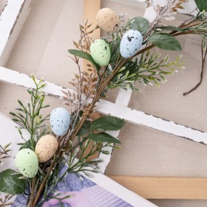 CL55512 Висящи серии Великденско яйце Висококачествени декоративни цветя и растения