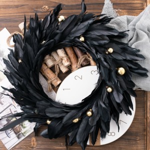 CL55519 Hanging Series Feather Ring Hot Selling Wedding Supply Wedding Decoration