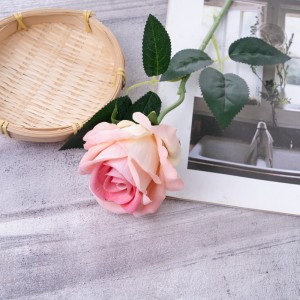 CL86508 Rosa de flores artificiales Centros de mesa de voda de alta calidade