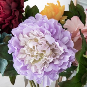 CL51508 कृत्रिम फूल Peony लोकप्रिय विवाह आपूर्ति