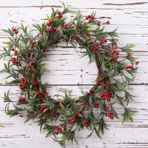 CL54609 Hanging Series Christmas wreath New Design Flower Wall Backdrop