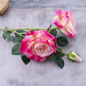 MW03504 Centres de taules de casament de venda calenta de rosa de flors artificials