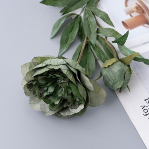 DY1-2663 fleur artificielle pivoine vente directe d'usine fourniture de mariage