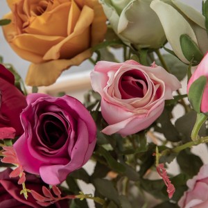 DY1-4527 Künstliche Blume Rose Heißer Verkauf Hochzeitsdekoration