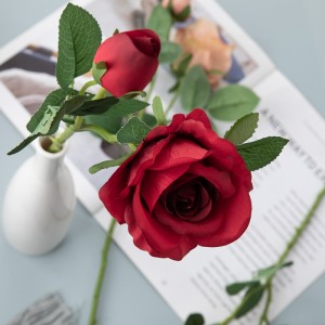DY1-5722 Centrotavola per matrimoni all'ingrosso con fiori artificiali rosa