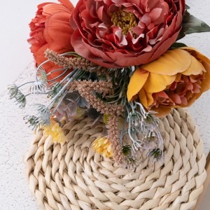 DY1-6412 Bouquet Flower Artificial Peony Hot Selling Wedding Decoration
