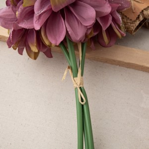 МВ69518 Букет вештачког цвећа Дахлиа Реалистиц Фловер Валл Бацкдроп