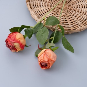 MW31508 פרח מלאכותי ורד קישוט חתונת גן באיכות גבוהה
