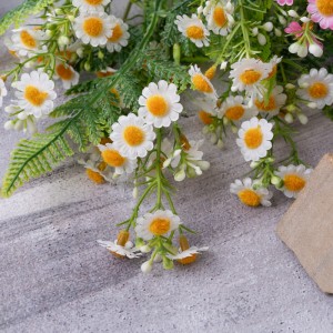 CL01502 Букет штучних квітів Хризантема Дешевий весільний букет