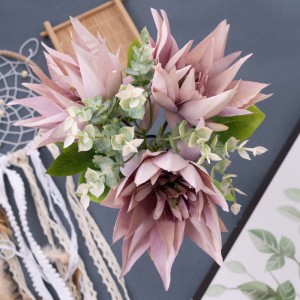 CL77511 Artificialis Flower Bouquet Lotus New Design Wedding Supply