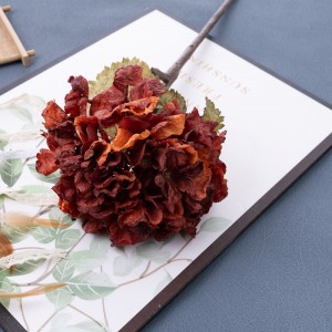 CL77516 مصنوعي گل Hydrangea گرم، شہوت انگیز وڪرو باغ شادي جي سجاڳي