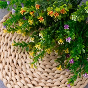 MW02513 Букет со вештачки цвеќиња Зелени букети Трговија на големо за свадбена декорација во градината