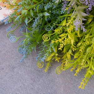MW02518 Изкуствено цветно растение Зелен букет Фабрична директна продажба Празнични декорации