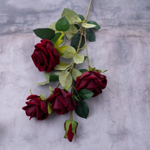 МВ03502 Вештачки цвет ружа Висококвалитетни украсни цвет