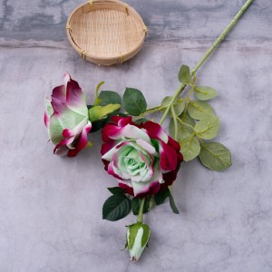 MW03504 مصنوعی پھول گلاب گرم، شہوت انگیز فروخت شادی کے مرکز کے ٹکڑے
