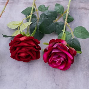 MW03505 Rosa de flores artificiales Centros de mesa de voda de novo deseño