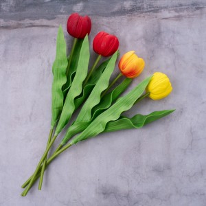 MW08519 인공 꽃 튤립 현실적인 발렌타인 데이 선물