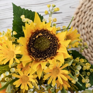 DY1-2739 Bonsai Sunflower Hot ere agbamakwụkwọ ihe ndozi