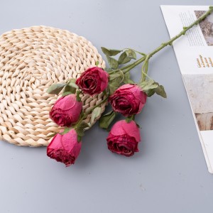 DY1-4480A Artipisyal na Bulaklak Rose Popular Silk Flowers