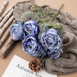 DY1-4539 Ram de flors artificials Roses Centres de taules de casament d'alta qualitat