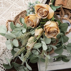 DY1-4556 Artificial Flower Bouquet Rose Hot Selling Party Decoration