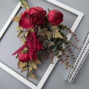 DY1-5313 ດອກໄມ້ທຽມ bouquet Peony ຄຸນະພາບສູງ Wedding Centerpieces