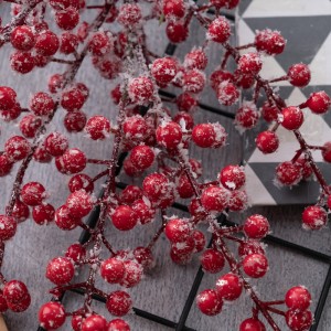 DY1-5490A Artificial Flower Berry Christmas berries Realistic Christmas Picks