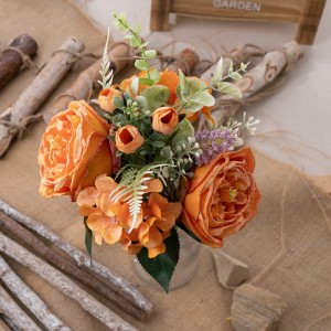 MW55749 fehezam-boninkazo artifisialy Rose Realistic Garden Wedding Decor
