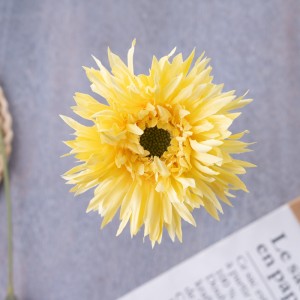MW57508 Sun'iy gul xrizantema mashhur bog 'to'y bezaklari