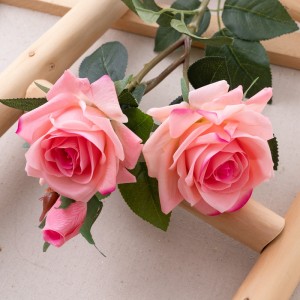 MW60502 Artificial Flower Rose Factory Ուղիղ Վաճառք Silk Flowers