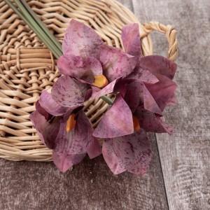 CL63534 Artificial Flower Bouquet Orchid ທີ່ນິຍົມຕົກແຕ່ງສວນແຕ່ງງານ