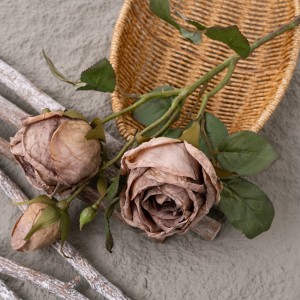 CL77515 Fondo de pared de flores de venta directa de fábrica de rosas artificiales