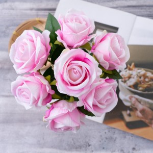CL86501 Букет искусственных цветов Роза Высокое качество Цветочный настенный фон