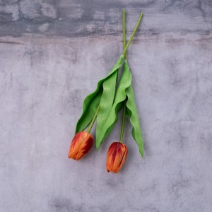 MW08517 ໂຮງງານດອກໄມ້ທຽມ Tulip ຂາຍໂດຍກົງດອກໄມ້ຝາຫລັງ