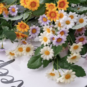 MW14513 कृत्रिम फूलों का गुलदस्ता डेंडिलियन लोकप्रिय विवाह आपूर्ति