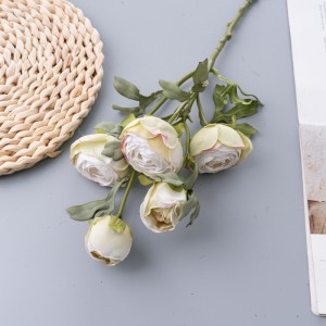 DY1-4479 Flores artificiales Ranunculus Centros de mesa populares para bodas