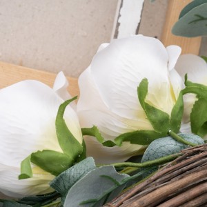تاج گل مصنوعی DY1-5533 تزیین دیوار مراکز عروسی ارزان قیمت