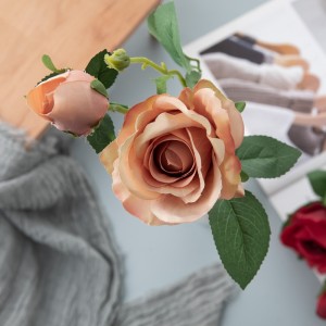 DY1-5722 Sztuczny kwiat róży Hurtownia dekoracji ślubnych