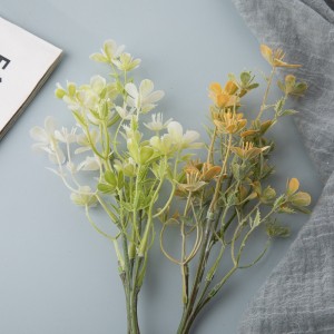 DY1-6077 Dirbtinių gėlių puokštė orchidėja Aukštos kokybės šventiniai papuošimai