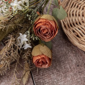DY1-6370 Buchet de flori artificiale trandafir Flori de mătase cu ridicata