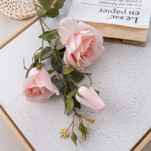 DY1-6567 Sztuczny kwiat róży Gorąca sprzedaż Ogród Dekoracji ślubnej