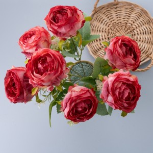 MW31502 Umělá květinová kytice Rose Factory přímý prodej dekorativní květina