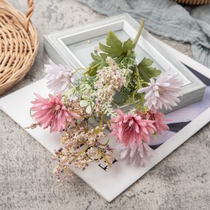 CL66513 Ramo de flores artificiales Crisantemo Centros de mesa de boda al por mayor