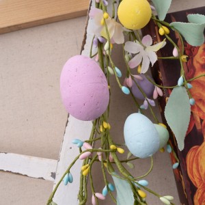 CL55513 Hanging Series Easter egg Factory Direct Sale Mga Dekorasyon na Bulaklak at Halaman