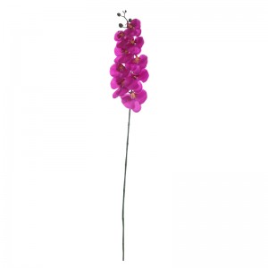 MW18501 Orkide me prekje artificiale me dizajn të ri Sfondi muri me lule