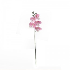 MW18503 Orchidea artificiale a cinque teste di tocco reale Fiori è piante decorativi di novu disignu