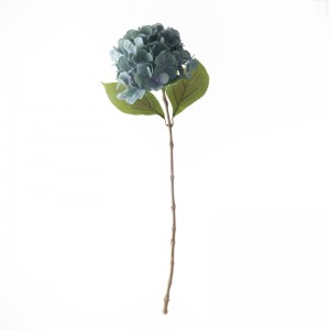 MW18505 Хиймэл бодит мэдрэгчтэй Hydrangea Ганц салбар Шинэ дизайн чимэглэлийн цэцэг, ургамал