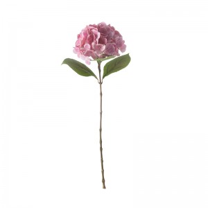 MW18505 Umelá hortenzia Real Touch Jednovetvový Nový dizajn Dekoratívne kvety a rastliny