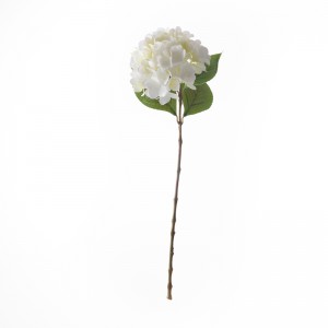 MW18505 Artificial Real Touch Hortensia Enkel gren Nytt design dekorative blomster og planter