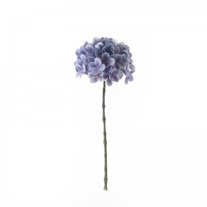 MW18506 Artificial Real Touch Hydrangea Single Branch 72 Petals Length 50cm Hot Selling Wedding Decoration